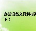 辦公設(shè)備文具耗材類目下商品發(fā)布（辦公設(shè)備文具耗材類目下）