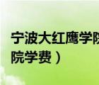 寧波大紅鷹學(xué)院學(xué)費(fèi)多少一年（寧波大紅鷹學(xué)院學(xué)費(fèi)）