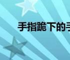 手指跪下的手勢（跪坐在手指之上gl）