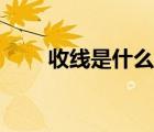 收線是什么意思（壽險是什么意思）