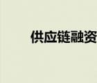 供應鏈融資（貿(mào)易融資是什么意思）