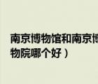 南京博物館和南京博物院哪個更值得（南京博物館和南京博物院哪個好）