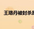 王珞丹被封殺原因（周立波被封殺的原因）