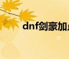 dnf劍豪加點2020（dnf劍豪加點）
