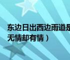 東邊日出西邊雨道是無(wú)情卻有情修辭（東邊日出西邊雨道是無(wú)情卻有情）