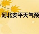 河北安平天氣預報一周（河北安平天氣預報）