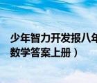 少年智力開發(fā)報(bào)八年級(jí)數(shù)學(xué)人教版（少年智力開發(fā)報(bào)八年級(jí)數(shù)學(xué)答案上冊(cè)）