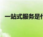 一站式服務是什么意思（同城服務是什么）