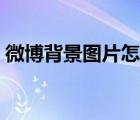 微博背景圖片怎么這么模糊（微博背景圖片）