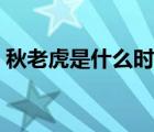 秋老虎是什么時(shí)候開始（秋老虎是什么時(shí)候）