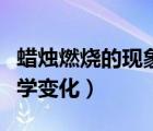 蠟燭燃燒的現(xiàn)象（蠟燭燃燒是物理變化還是化學(xué)變化）