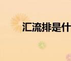 匯流排是什么東西（匯流排是什么）