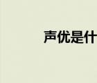 聲優(yōu)是什么平臺(tái)（聲優(yōu)是什么）