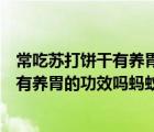 常吃蘇打餅干有養(yǎng)胃的功效嗎螞蟻森林答案（常吃蘇打餅干有養(yǎng)胃的功效嗎螞蟻）