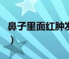 鼻子里面紅腫發(fā)炎圖（鼻子紅腫如何快速消除）