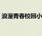 浪漫青春校園小說（浪漫青春校園言情小說）