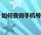 如何查詢手機號碼機主姓名（手機機主查詢）