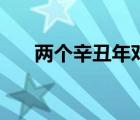 兩個(gè)辛丑年對比圖（辛丑年什么意思）