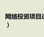 網(wǎng)絡投資項目造血功能是什么（網(wǎng)絡投資項目）