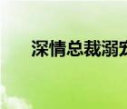 深情總裁溺寵嬌妻（總裁溺寵小嬌妻）