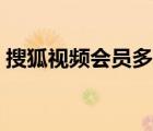 搜狐視頻會員多少元一個月（搜狐視頻會員）