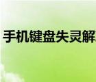 手機(jī)鍵盤失靈解決辦法vivo（手機(jī)鍵盤失靈）
