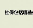 社保包括哪些保險(xiǎn)2022（社保包括哪些）