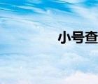小號查詢大號（小號查詢）