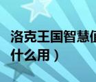 洛克王國智慧值怎么看（洛克王國智慧之眼有什么用）