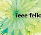 ieee fellow申請（ieee fellow）