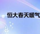 恒大春天暖氣片報(bào)價(jià)表（暖氣片報(bào)價(jià)表）
