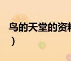 鳥的天堂的資料400字（四年級鳥的天堂資料）