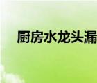 廚房水龍頭漏水怎么處理（廚房水龍頭）