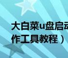 大白菜u盤啟動(dòng)工具（大白菜超級u盤啟動(dòng)制作工具教程）