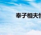 奉子相夫恒兒是誰的（奉子相夫）