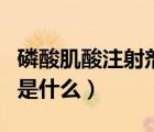 磷酸肌酸注射劑是治療什么（磷酸肌酸的作用是什么）