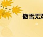傲雪無雙百度云（傲雪無雙）