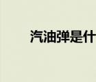 汽油彈是什么原理（汽油彈是什么）