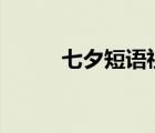 七夕短語(yǔ)祝福100句（七夕短語(yǔ)）