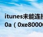 itunes未能連接到此ipad發(fā)生錯誤0xe800000a（0xe8000012）
