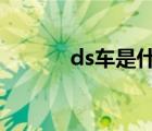 ds車是什么品牌（dsc是什么）