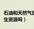 石油和天然氣是可再生資源嗎（天然氣是可再生資源嗎）
