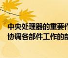 中央處理器的重要作用有兩個(gè)什么和控制（在中央處理器中協(xié)調(diào)各部件工作的部件是）
