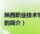 陜西職業(yè)技術(shù)學(xué)校（說一說陜西職業(yè)技術(shù)學(xué)校的簡介）