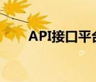 API接口平臺傭金表（api接口平臺）