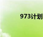 973計(jì)劃 863計(jì)劃（973計(jì)劃）