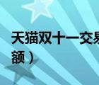 天貓雙十一交易額直播實(shí)況（天貓雙十一交易額）