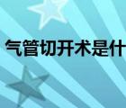 氣管切開術(shù)是什么意思（氣管切開術(shù)是什么）