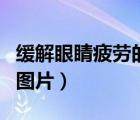 緩解眼睛疲勞的圖片或視頻（緩解眼睛疲勞的圖片）