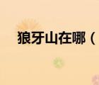 狼牙山在哪（說一說狼牙山在哪的簡介）